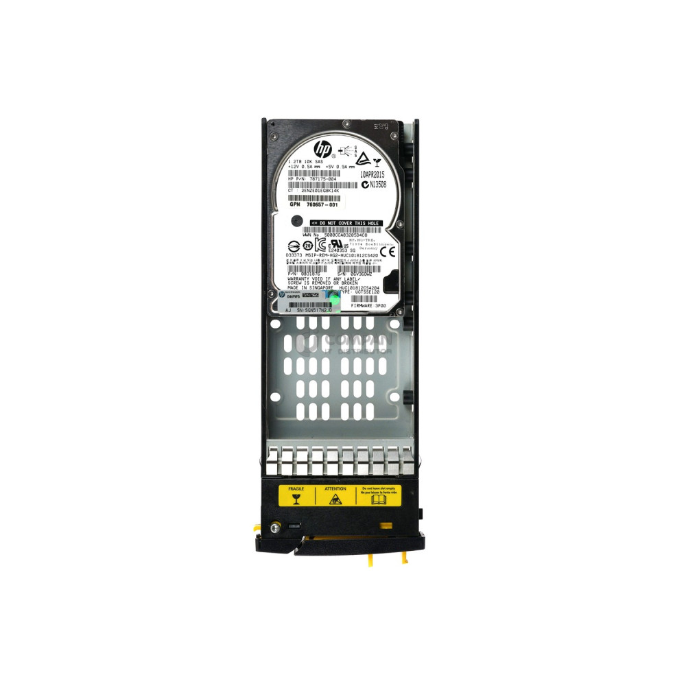 761928-001 HP HDD 1.2TB 10K SAS 6G 2.5" SFF HOT-SWAP FOR 3PAR M6710