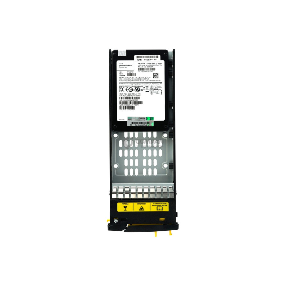 879393-001 HPE 920GB 12G SAS 2.5 SFF 3PAR 8000 SSD