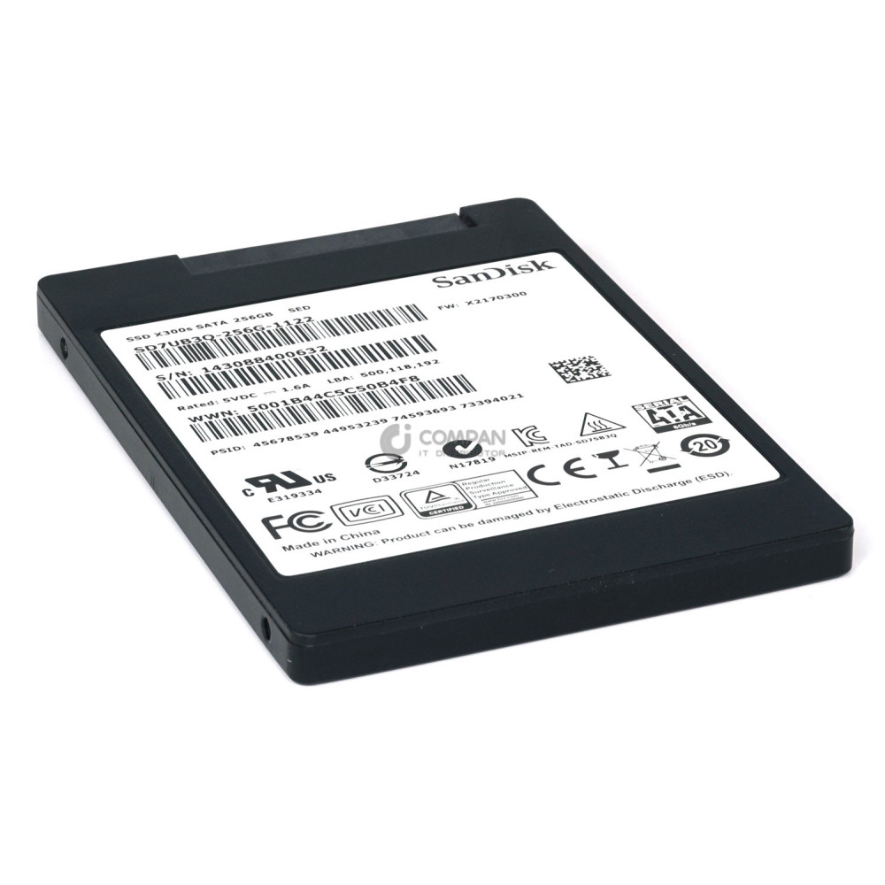 SD7UB3Q-256G-1122 SANDISK 256GB SSD 2.5 SATA II