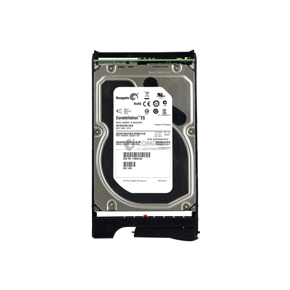 005049225 EMC HDD 2TB 7.2K SAS 6G 3.5" LFF