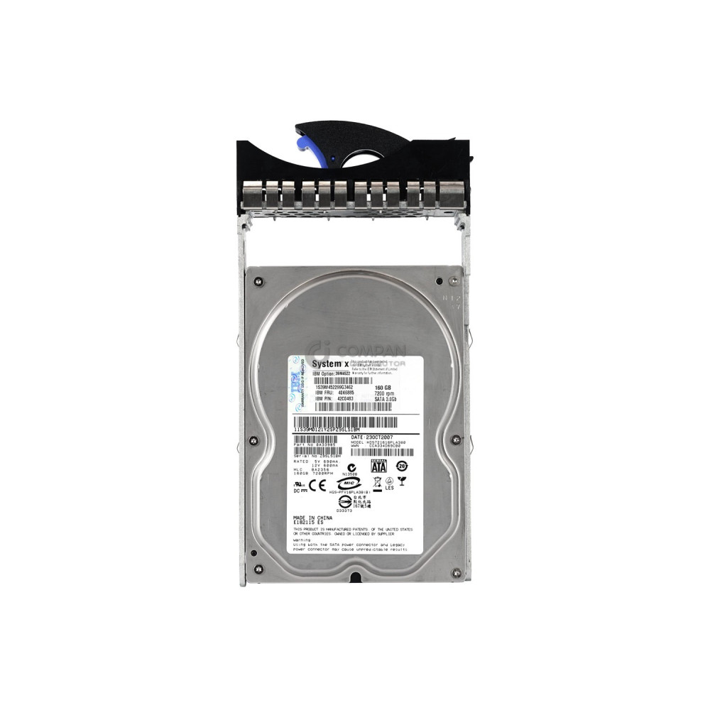 40K6885 IBM 160GB 7.2K 3G SATA II 3.5" LFF HOT-SWAP