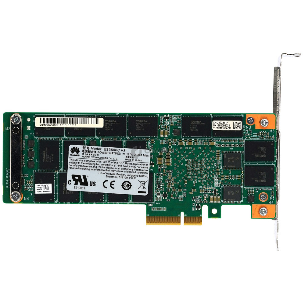 ES3600C-V3 HUAWEI 1.6TB DWPD-PCIE 3.0 NVME SSD CARD ES3600C V3