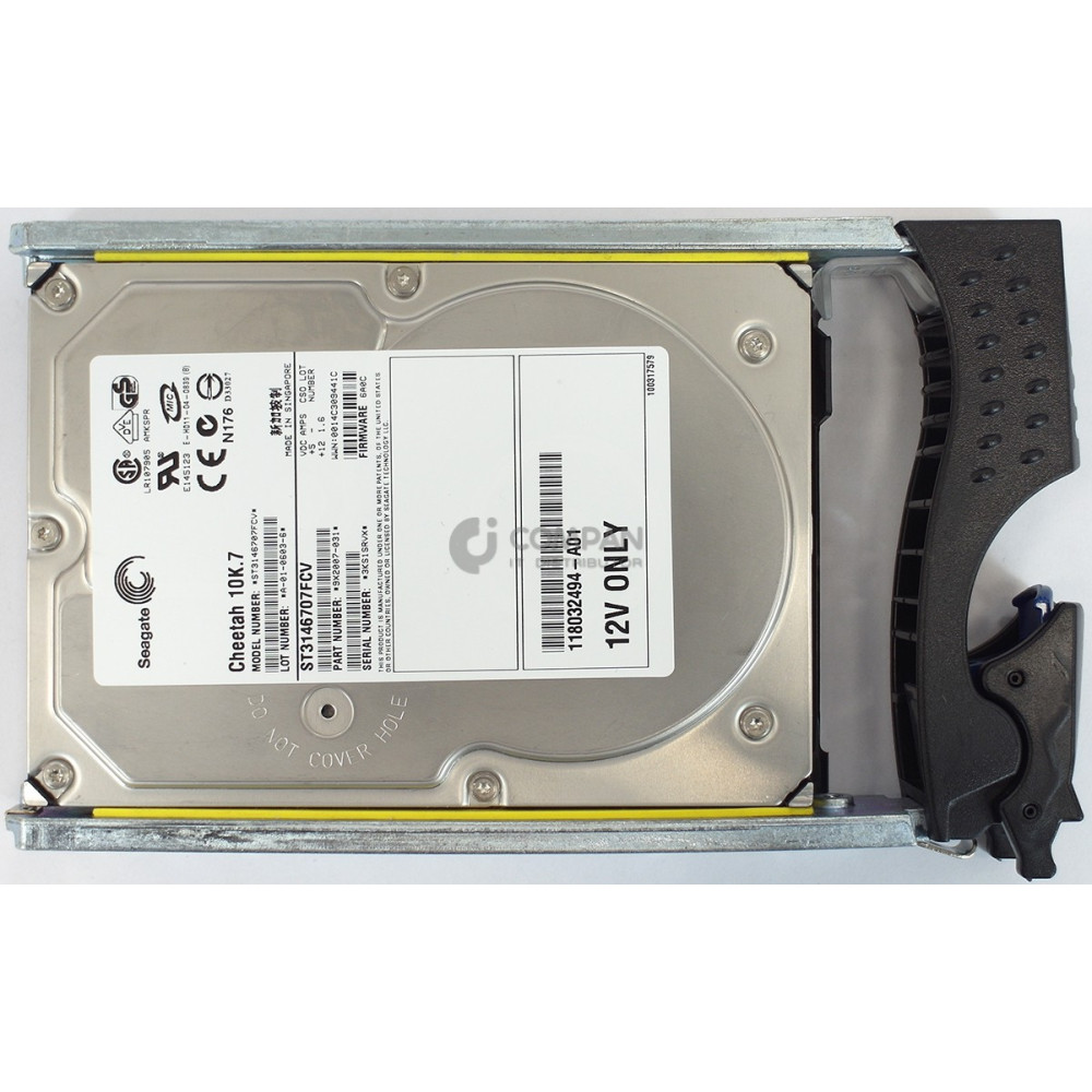 005048563 EMC HDD 146GB 10K 2/4GB FC 3.5 LFF HOT-SWAP FOR CX SERIES