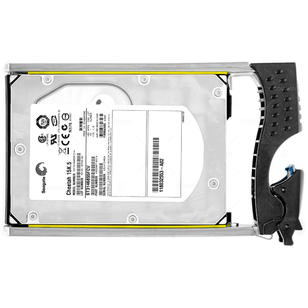 005048730 EMC HDD 146GB 15K FATA 2/4G 3.5" LFF HOT-SWAP