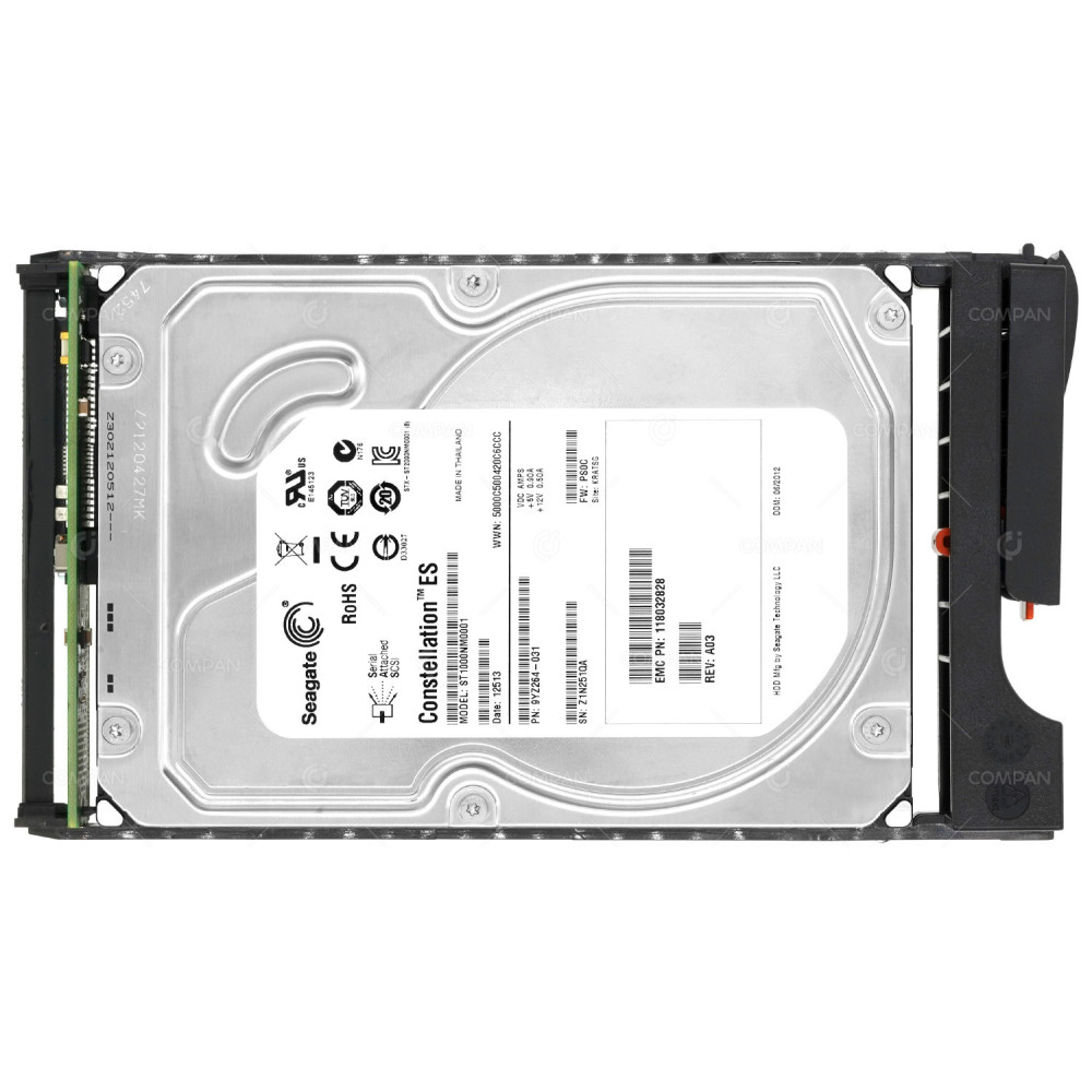 005049503 EMC HDD 1TB 7.2K SAS 6G 3.5" LFF HOT-SWAP FOR VNX E3100 3150