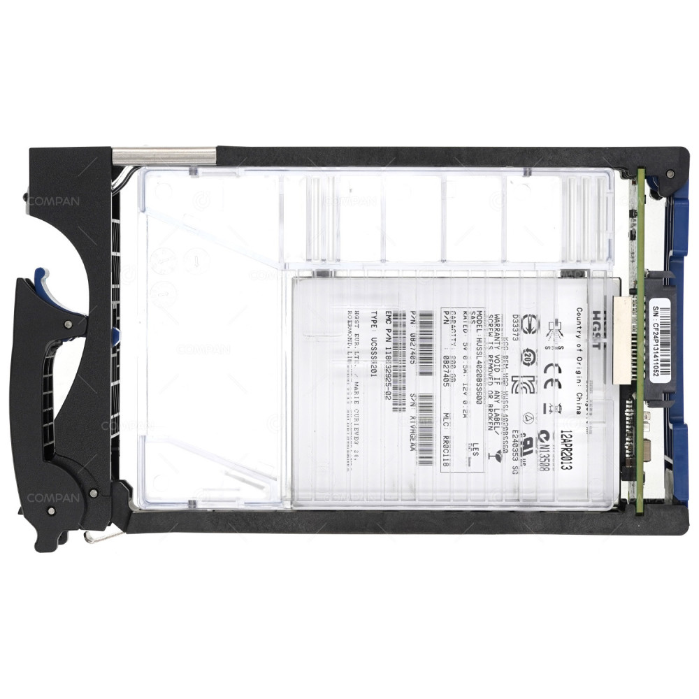 005050186 EMC SSD 200GB SAS 6G 3.5" LFF HOT-SWAP FOR EMC VNX5100 VNX5300