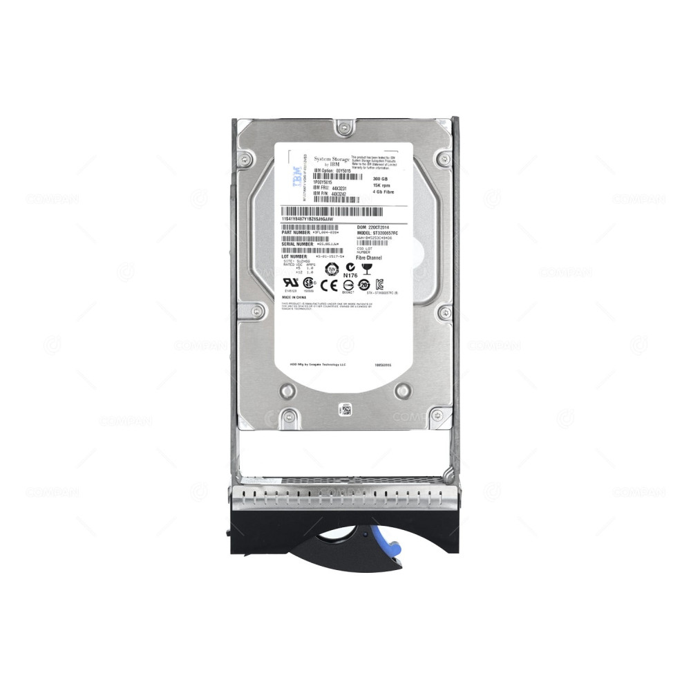 44X3231 IBM HDD 300GB 15K FATA 4G 3.5" LFF HOT-SWAP