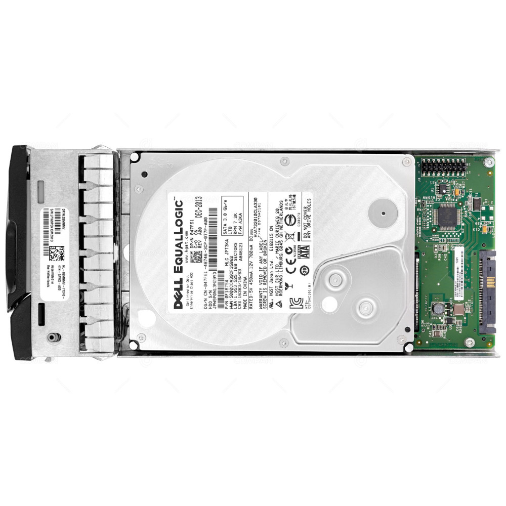 47F61 DELL HDD 1TB 7.2K SATA 3G 3.5" LFF HOT-SWAP FOR DELL EQUALLOGIC