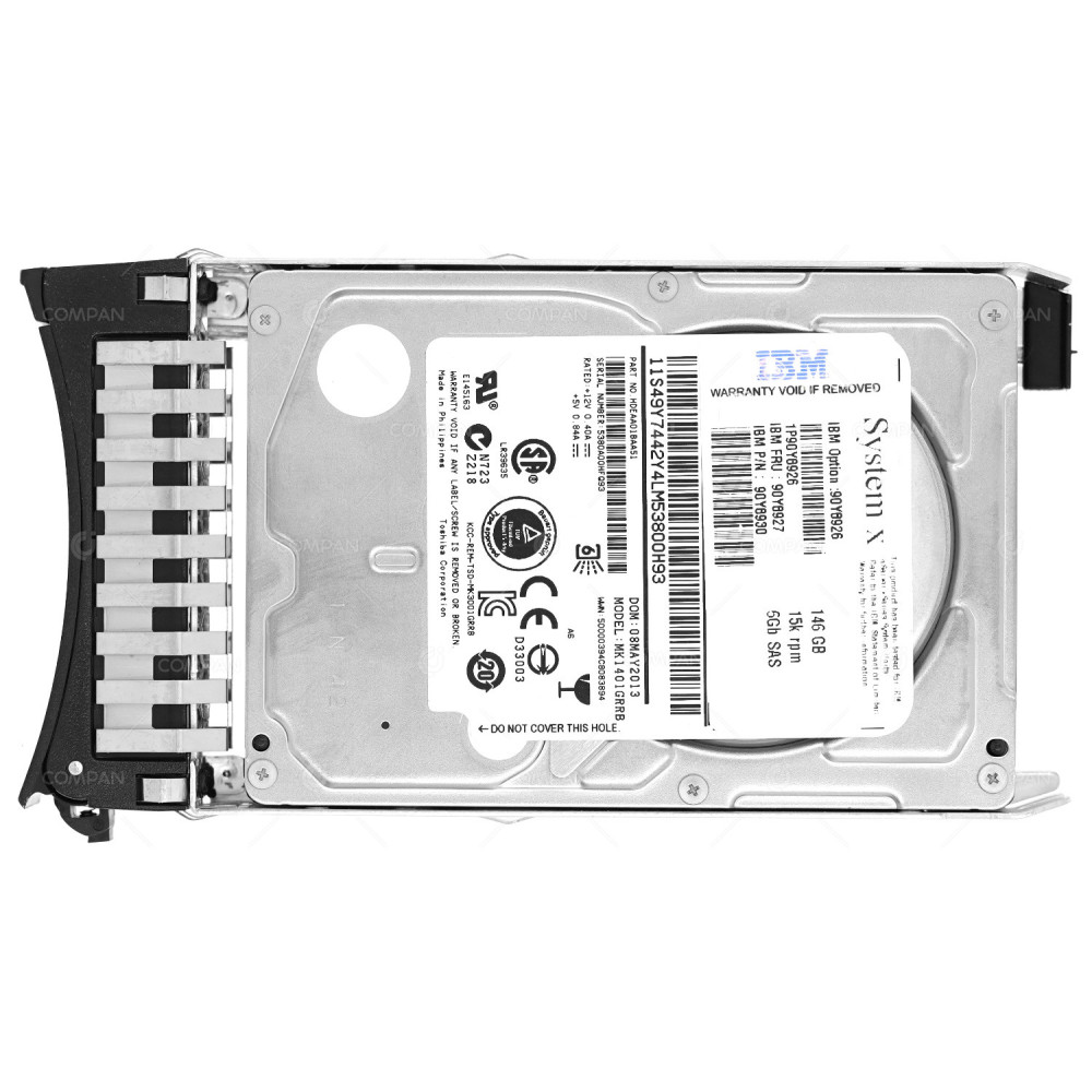 90Y8927 IBM HDD 146GB 15K SAS 6G 2.5" SFF HOT-SWAP