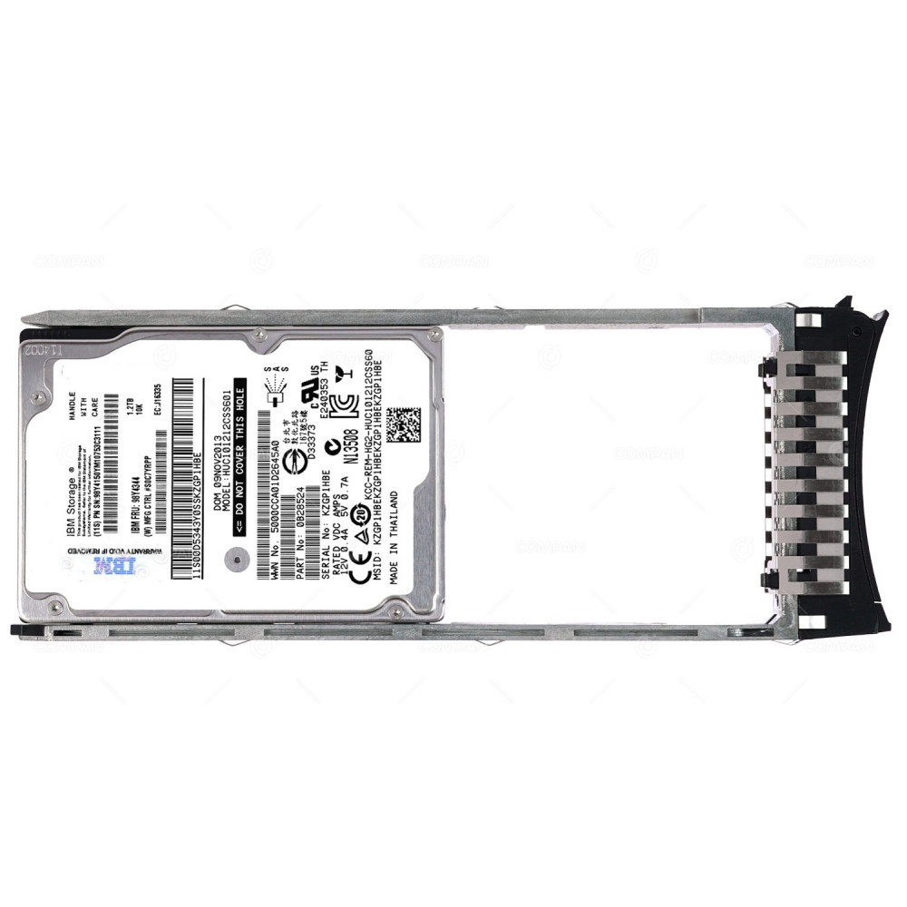 98Y4344 IBM HDD 1.2TB 10K SAS 6G 2.5" SFF HOT-SWAP