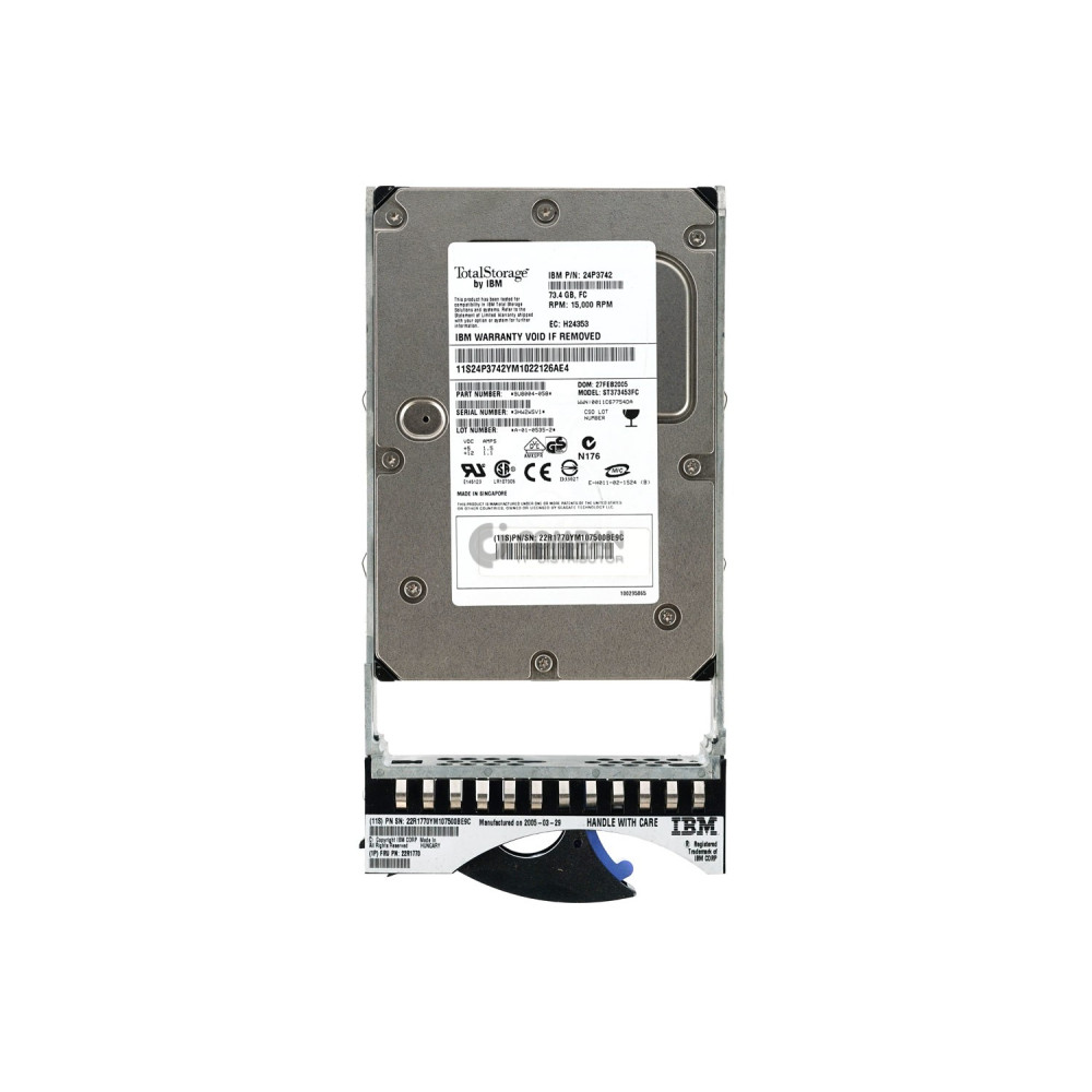 22R1770 IBM HDD 73GB 15K FATA 2G 3.5" LFF