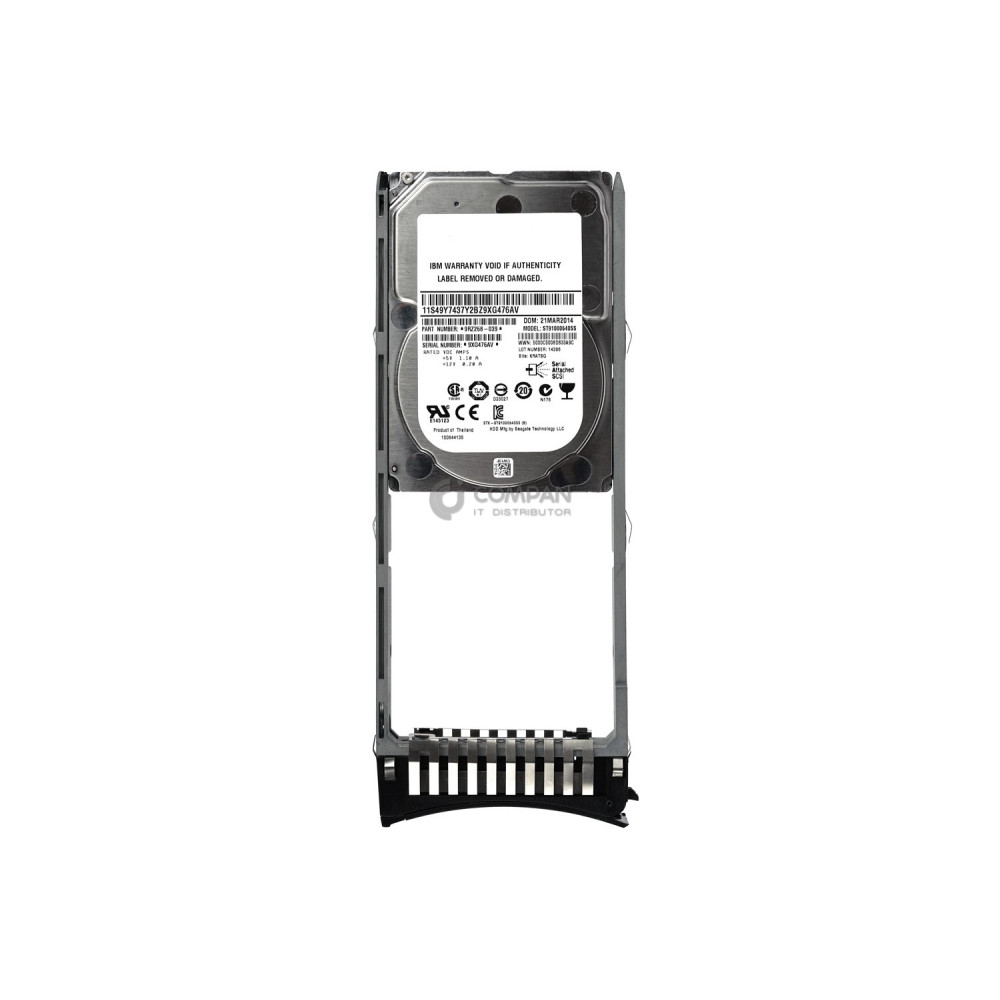 49Y7437 IBM HDD 1TB 7.2K SAS 6G 2.5" SFF