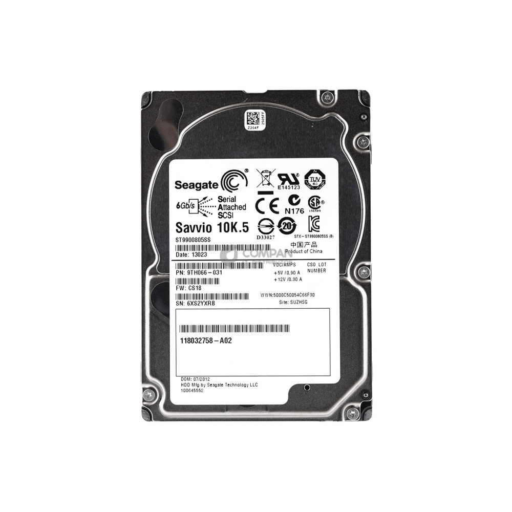 005049302 EMC HARD DRIVE 900B 10K 6G 2.5 IN 3.5 LFF SAS