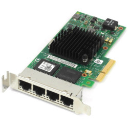 T34F4 DELL INTEL I350-T4 QUAD PORT GIGABIT ETHERNET ADAPTER LOW PROFILE 0T34F4, 0T34F4LP