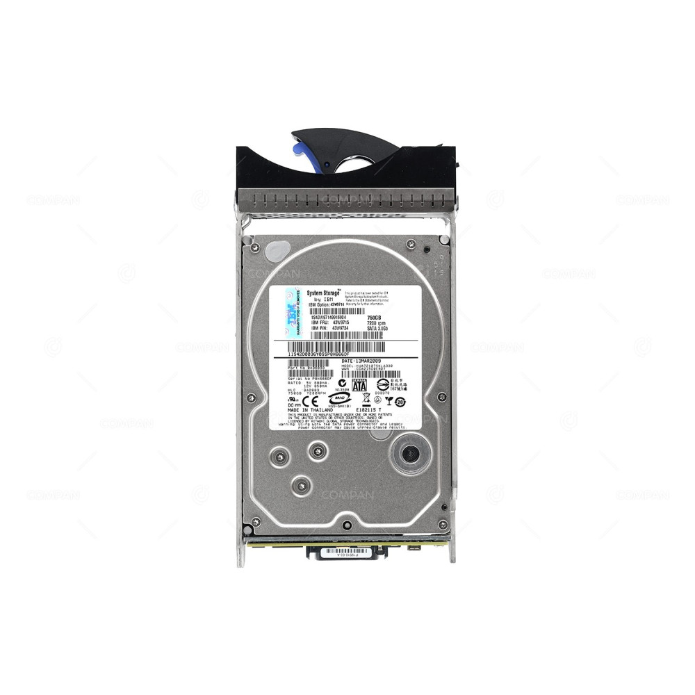 43W9715 IBM HDD 750GB 7.2K SATA 3G 3.5" LFF