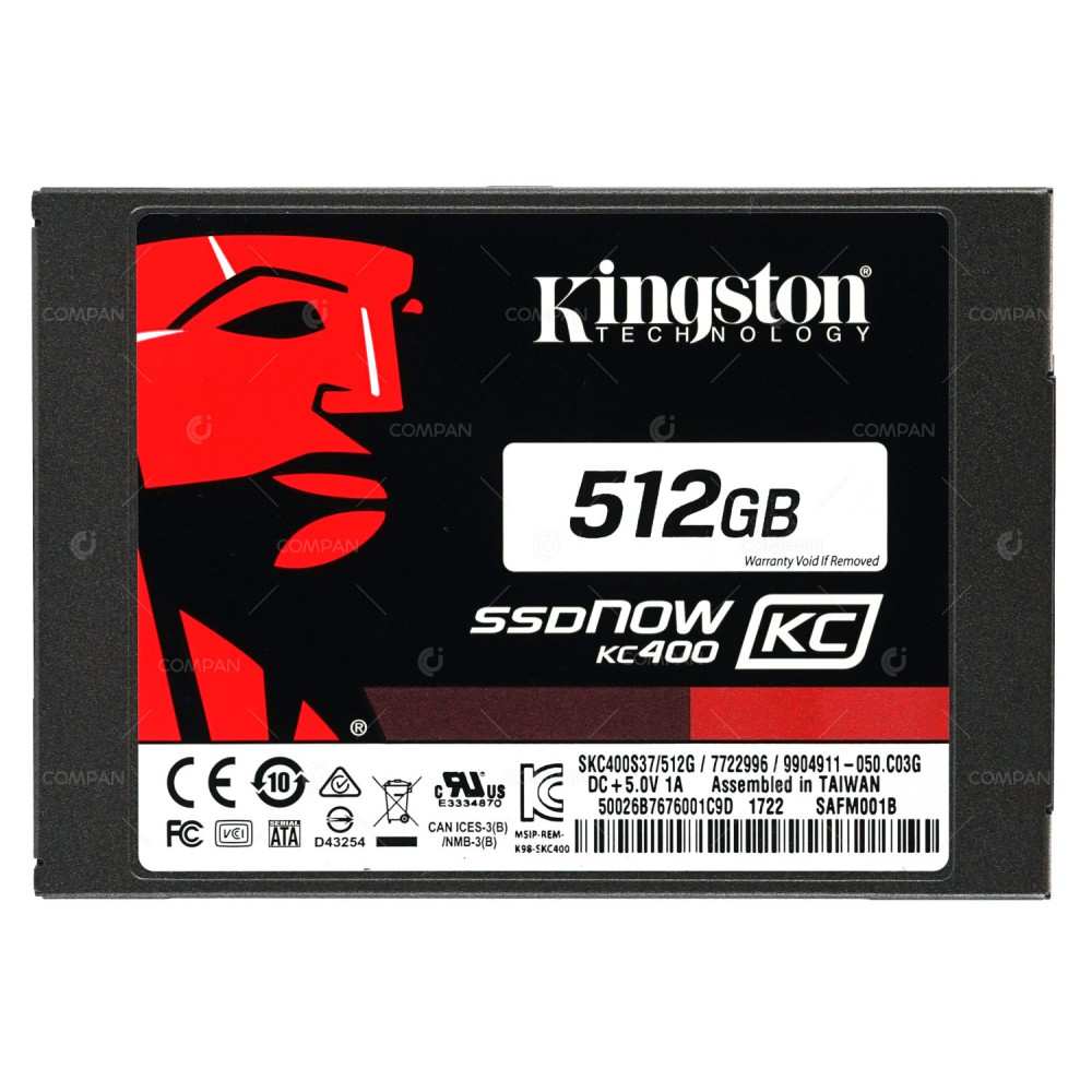 SKC400S37-512G KINGSTON 512GB 2.5 SFF SATA III SSD 7722996, KC400, SKC400S37/512G
