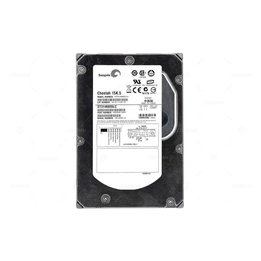ST3146855LC SEAGATE 146GB 15K U320 SCSI 3.5 LFF 9Z2006-005
