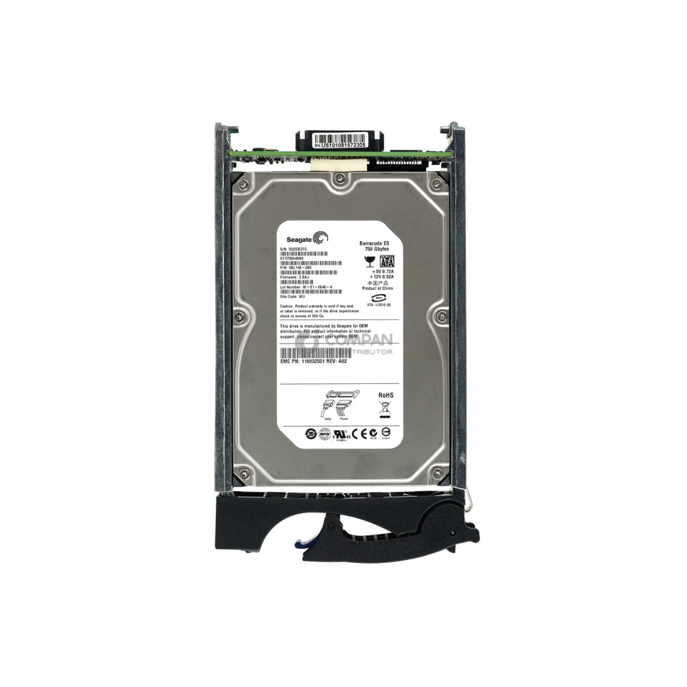 005048726 EMC HDD 750GB 7.2K SATA 3.5" LFF