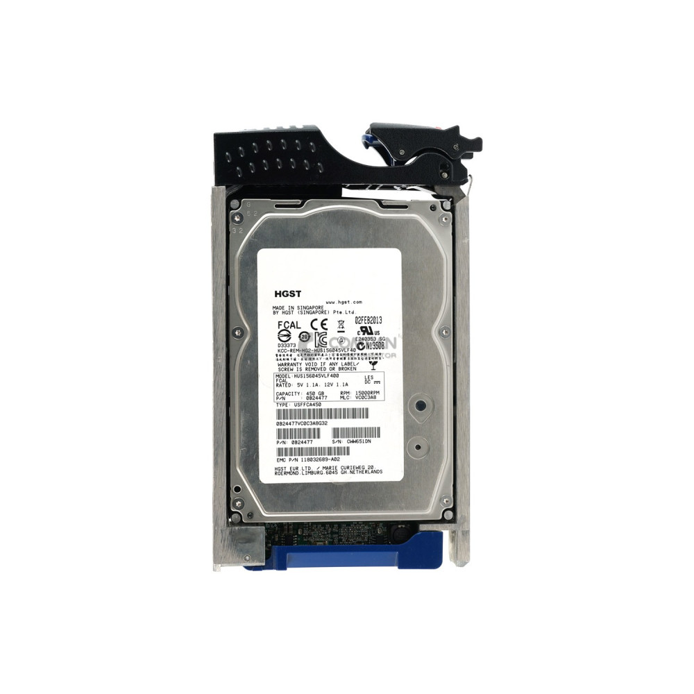 005049032 EMC HDD 450GB 15K FATA 2/4G 3.5" LFF