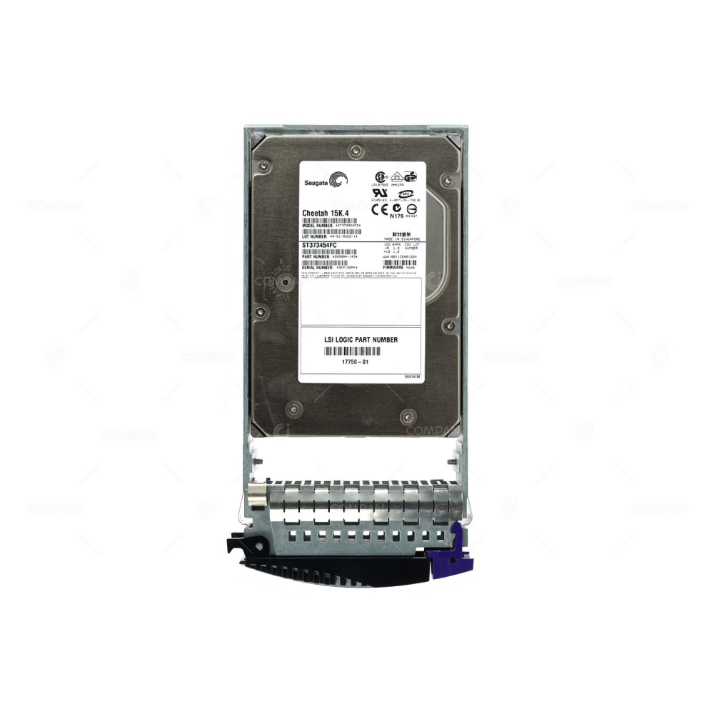 17750-01 LSI LOGIC HARD DRIVE 73GB 15K FC 3.5 LFF ST373454FC