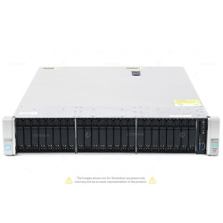 HP Proliant DL380 G9 24SFF 2x Xeon E5-2699 V4 192 GB RAM 2x 80GB SSD 6G SATA 22x 1TB 7.2K 6G SATA Rails
