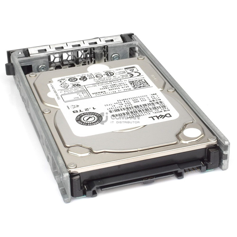 3K30N DELL HDD 1.2TB 10K SAS 12G 2.5" SFF HOT-SWAP