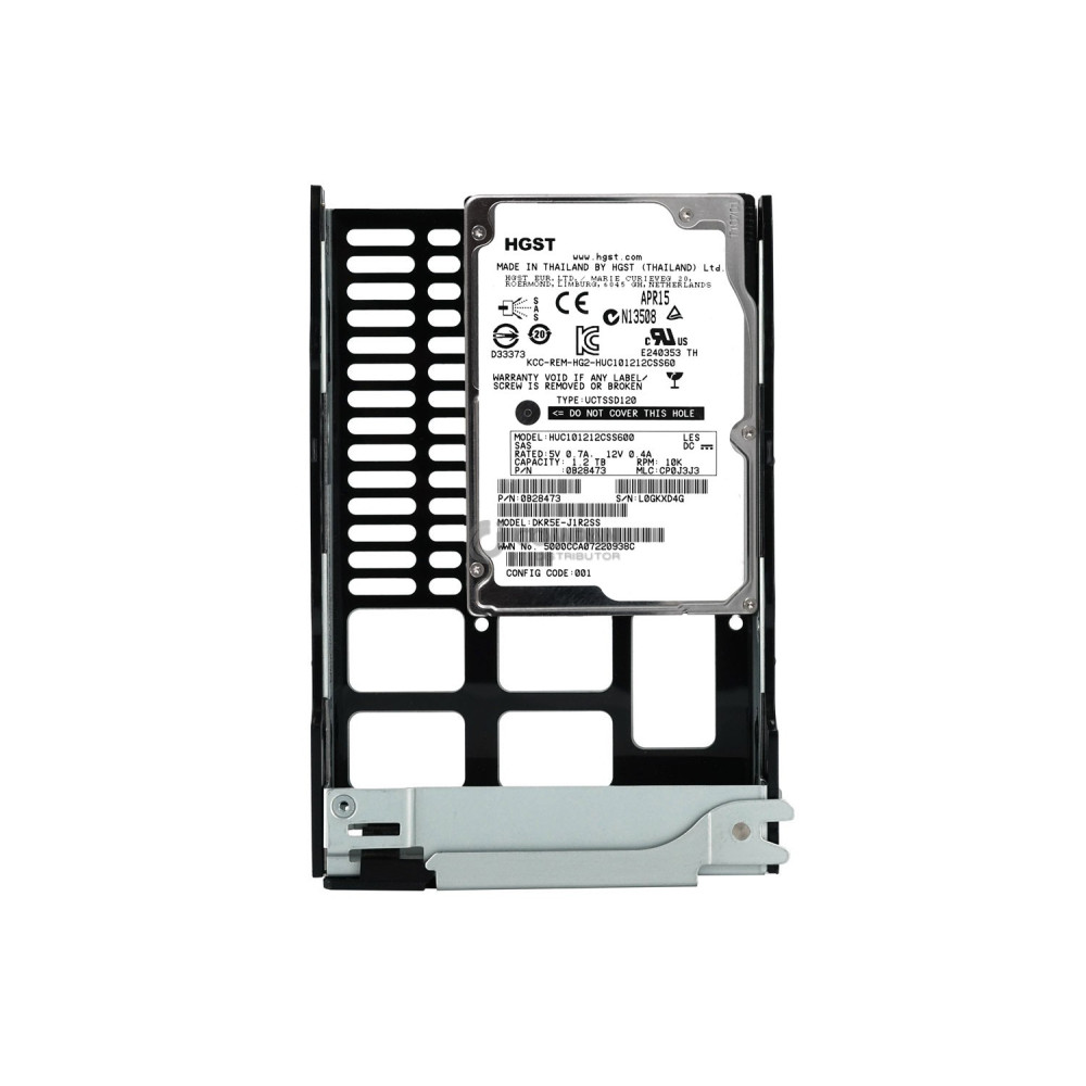 5559015-P HITACHI HARD DRIVE 1.2TB 10K  6G 2.5 IN 3.5 SAS FOR VSP GX00 DKR5E-J1R2SS