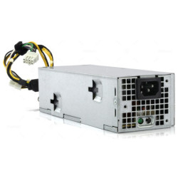 W72XN DELL 240W POWER SUPPLY 80 PLUS BRONZE WITH 4 PIN CONNECTOR AND 8 PIN CONNECTOR FOR OPTIPLEX 3020 3050 5040 7010 7040 7050 9010 0W72XN, AC240EM-00, PCE004