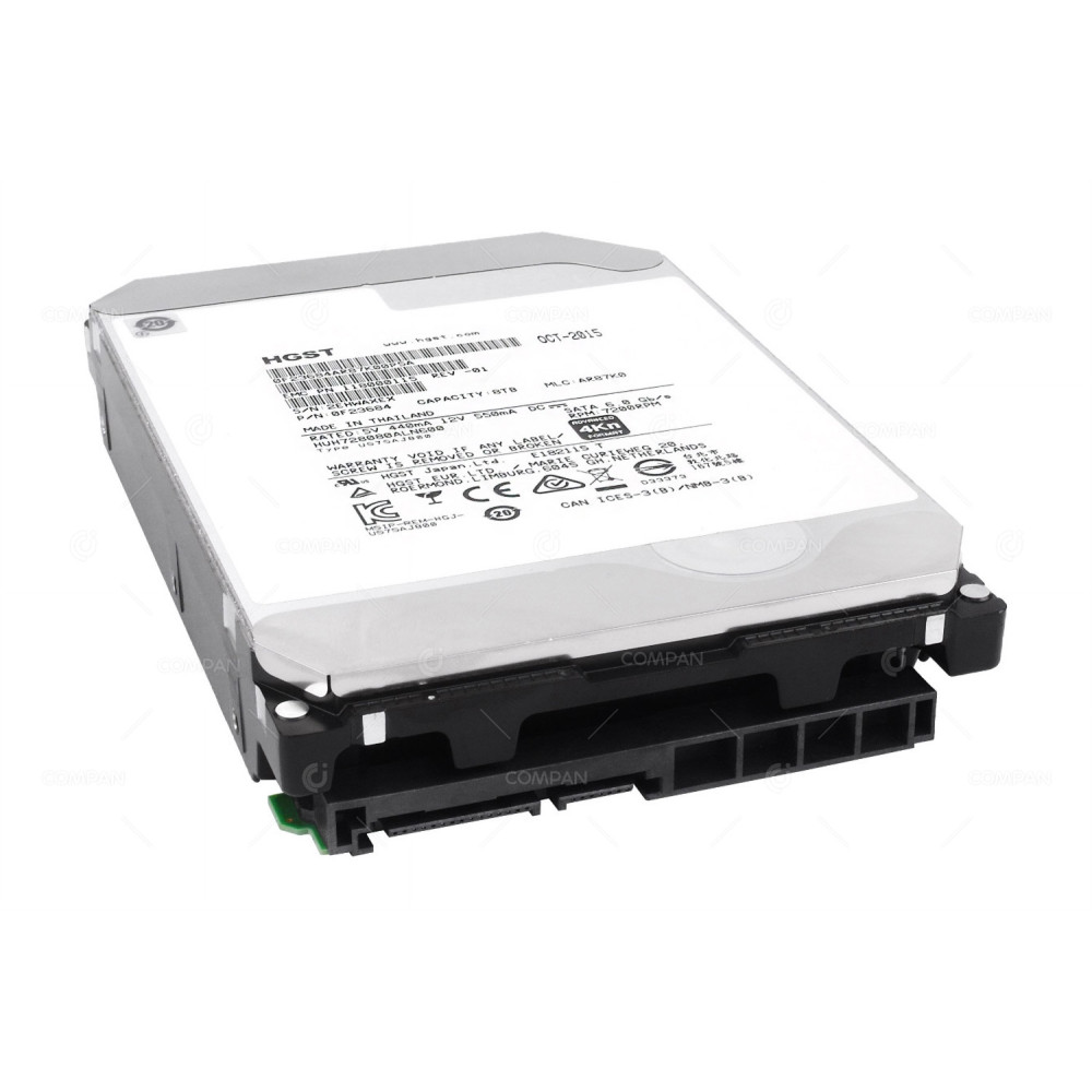 HUH728080ALN600 HITACHI HDD 8TB 7.2K SATA 6G 3.5" LFF 128MB CACHE
