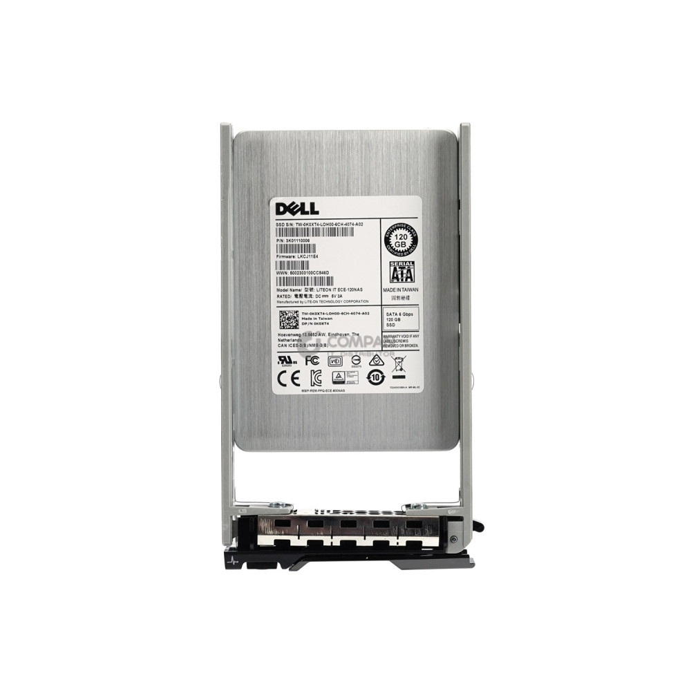 K0XT4 DELL SSD 120GB SATA 6G 2.5" SFF