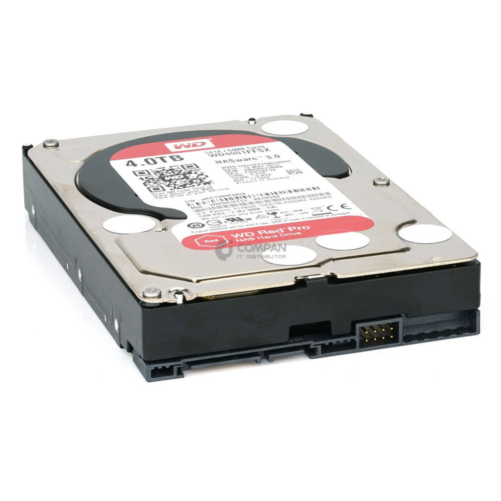 WD4001FFSX WD 4TB 7.2K 6G SATA 64MB CACHE 3.5 LFF -