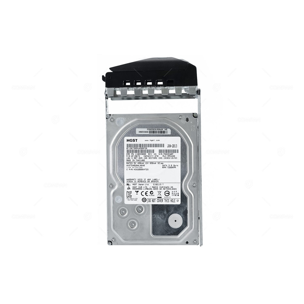 005032960 EMC HDD 500GB 7.2K SATA 6G 3.5" LFF HOT-SWAP FOR DATADOMAIN