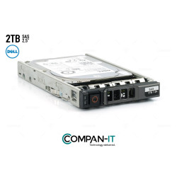 FVX7C DELL ENTERPRISE HDD 2TB 7.2K SAS 12G 512N 2.5" SFF
