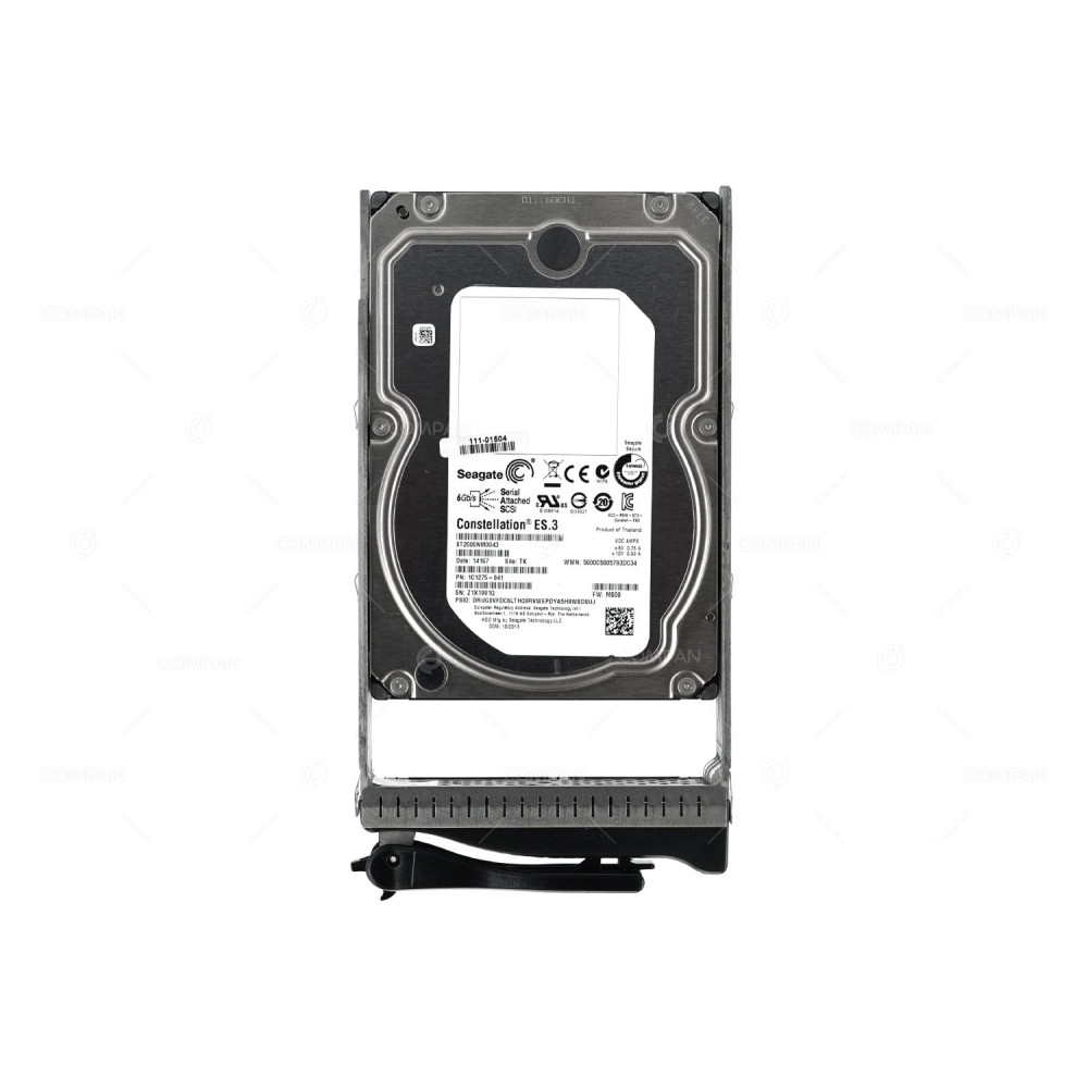 111-01504 NETAPP HDD 2TB 7.2K SAS 6G 3.5" LFF FOR E2700