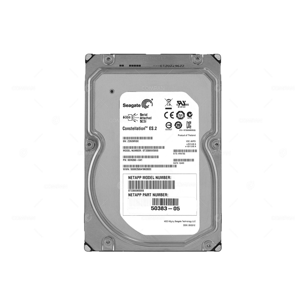 50383-05 NETAPP HDD 3TB 7.2K SAS 6G 3.5" LFF HOT-SWAP