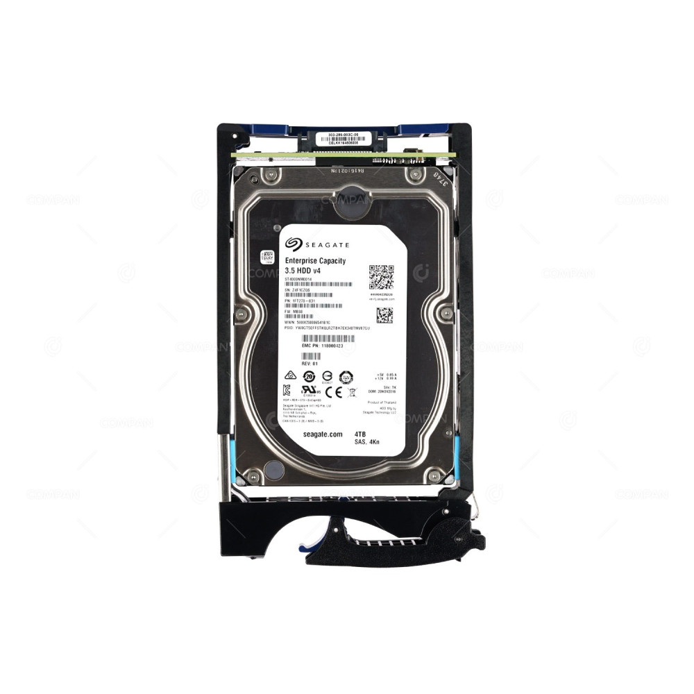 005051614 EMC HDD 4TB 7.2K SAS 6/12G 3.5" LFF
