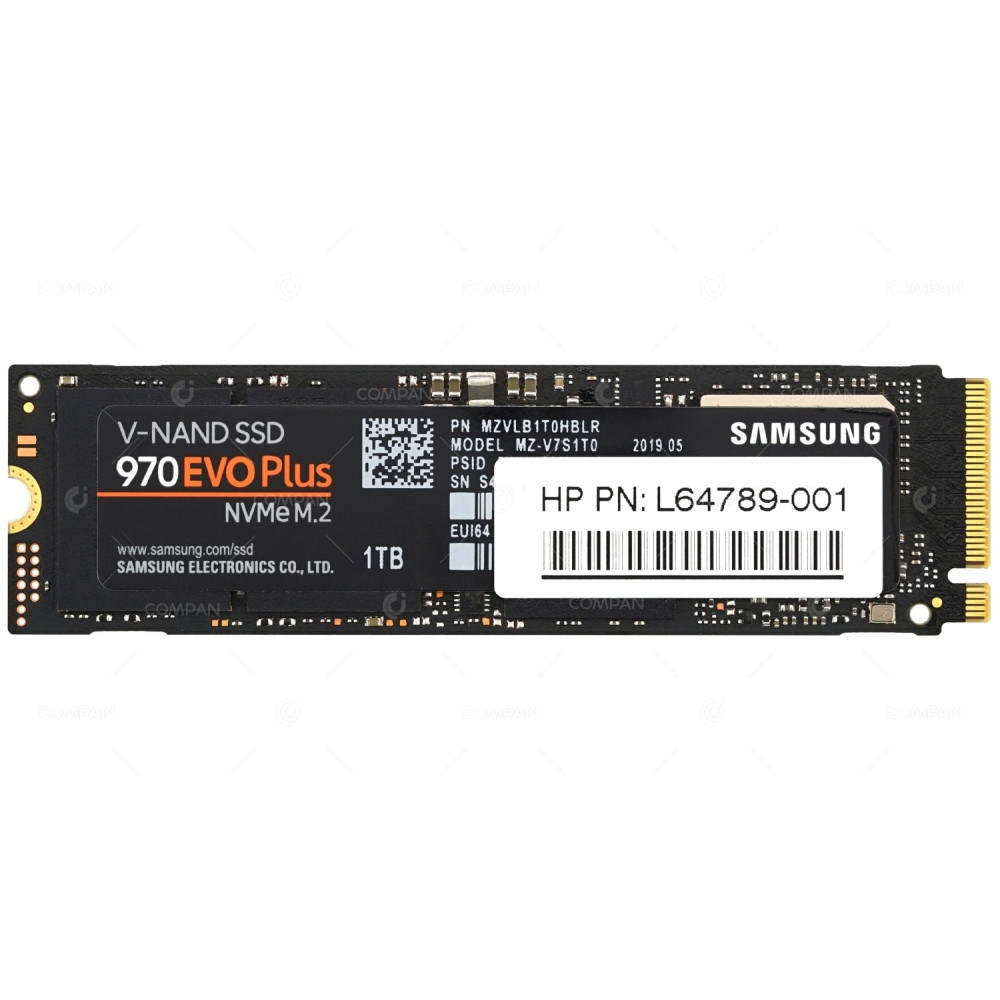 L64789-001 HP SOLID STATE DRIVE 1TB NVME M.2 970 EVO PLUS V-NAND SSD FOR Z8 G4