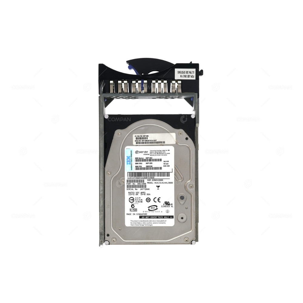 90P1385 IBM HDD 146.8GB 15K SCSI 3.5" LFF HOT-SWAP