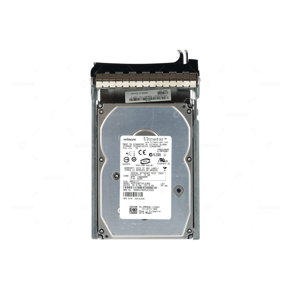 MM406 DELL HDD 73GB 15K SAS 3G 3.5" LFF HOT-SWAP