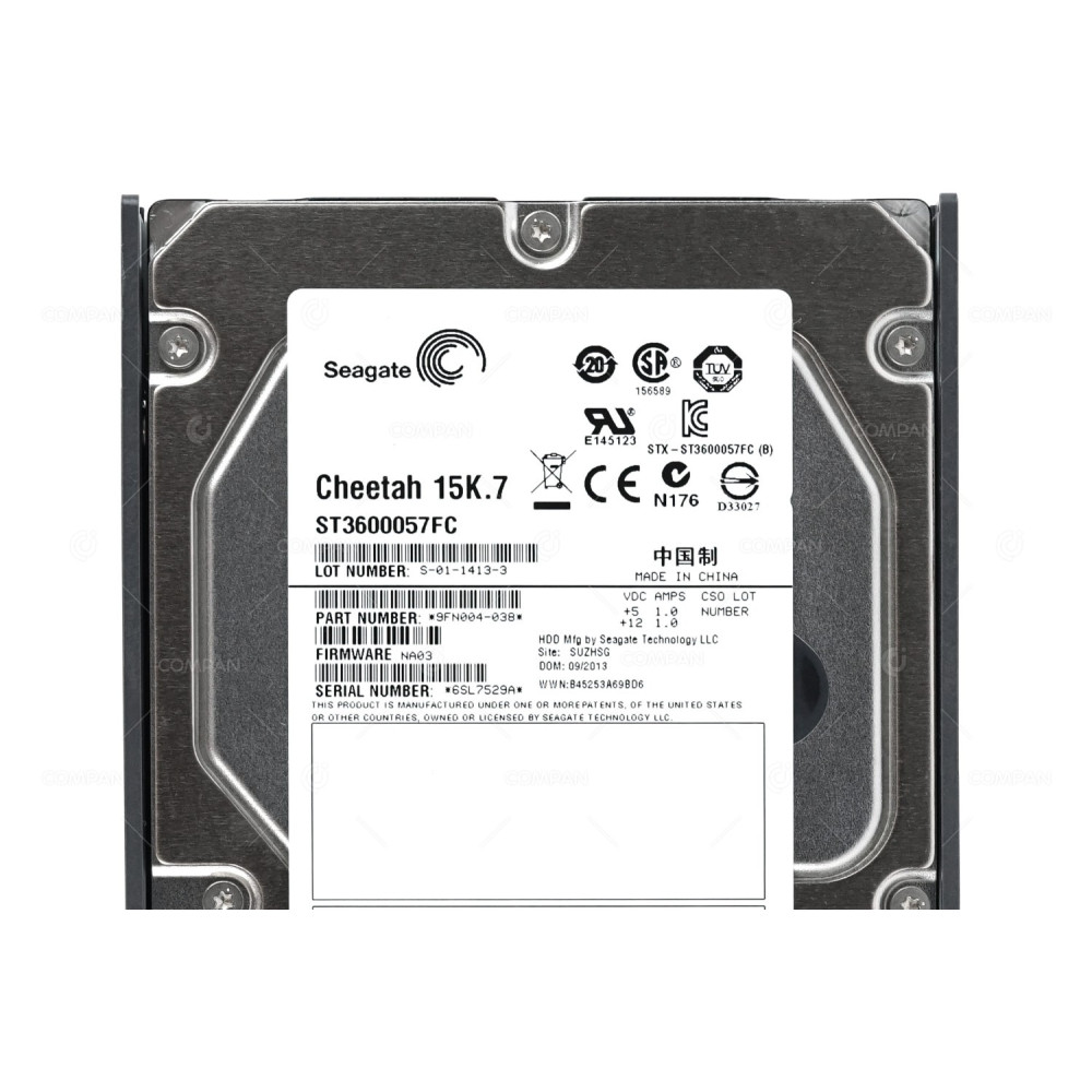 46X0878  IBM HARD DRIVE 600GB 15K FC 3.5 HOT-SWAP