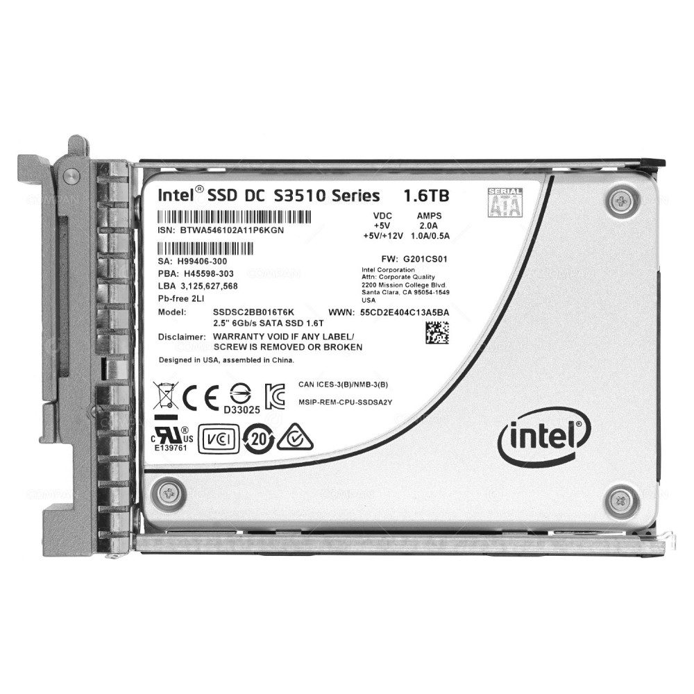 UCS-SD16TBKS4-EV CISCO SSD 1.6TB SATA 6G 2.5" SFF