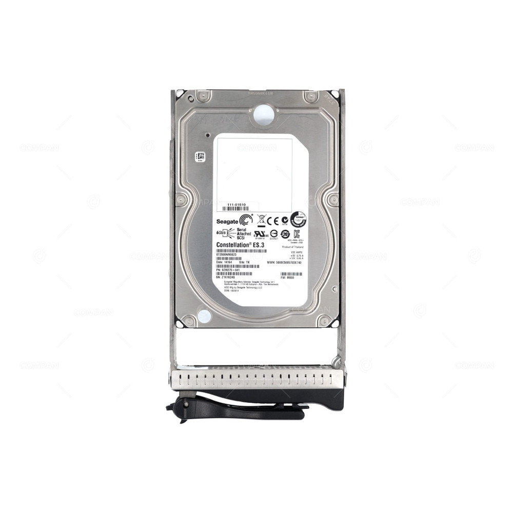 111-01510 NETAPP HDD 2TB 7.2K SAS 6G 3.5" LFF HOT-SWAP 3650 MODEL 0834