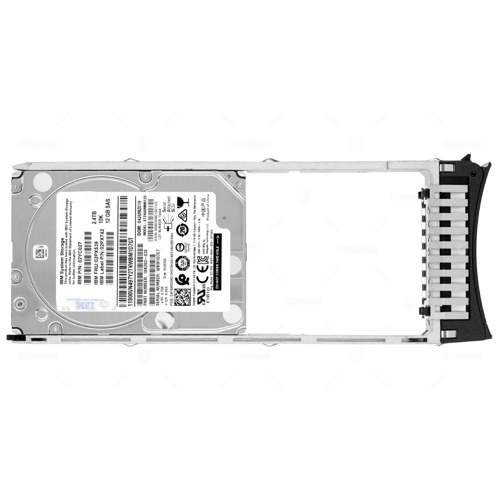 02PX539  IBM HDD 2.4TB 10K SAS 12G 2.5" SFF HOT-SWAP