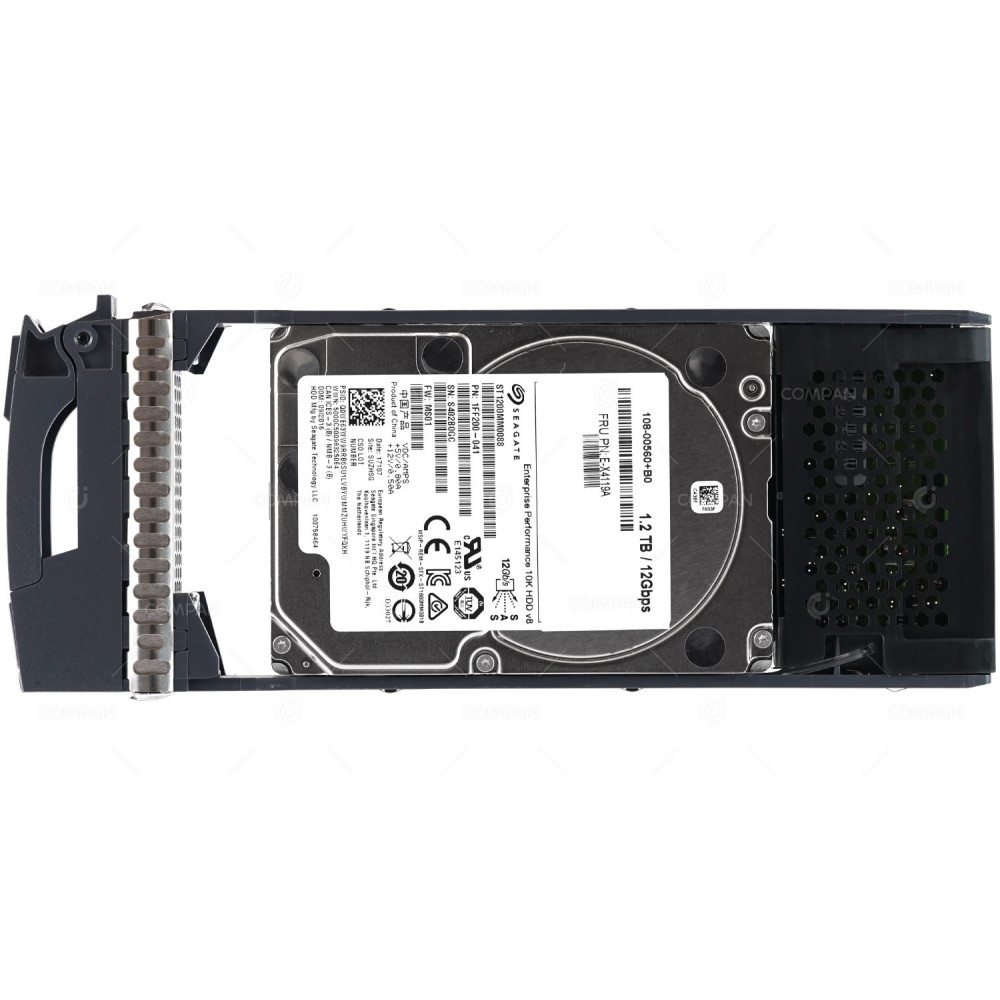 E-X4119A  NETAPP HDD 1.2TB 10K SAS 12G 2.5" SFF FOR E2824 DE224C