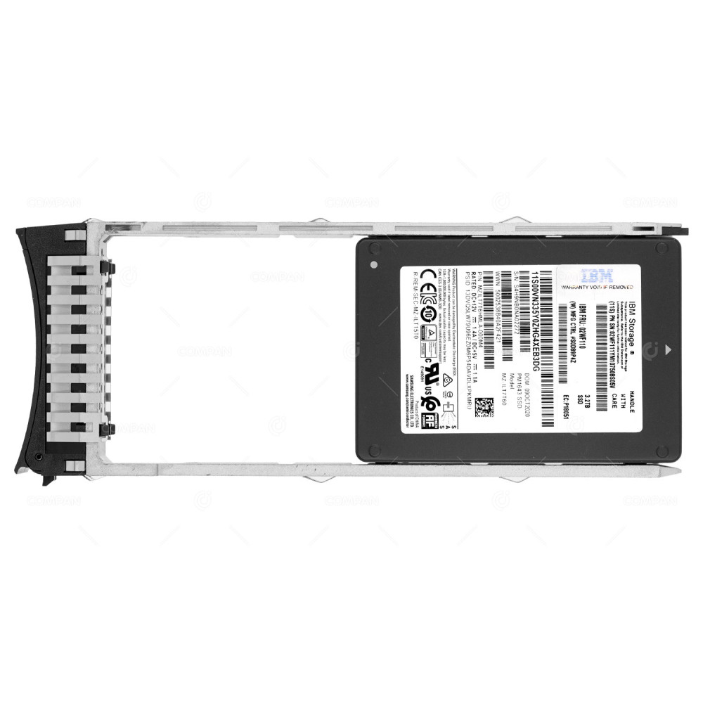 02WF110 IBM 3.2TB 12G SAS 2.5 SFF HOT SWAP SSD MZILT7T6HMLA-000M4, MZ-ILT7T60