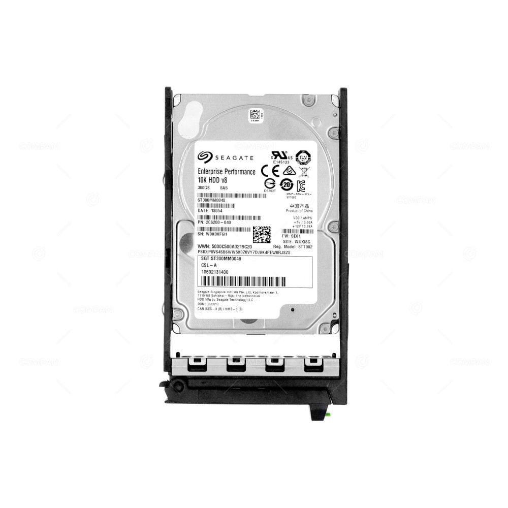 10602131400 FUJITSU HARD DRIVE 300GB 10K 12G SAS 2.5 SFF S7 ST300MM0048, 2C6200-040,