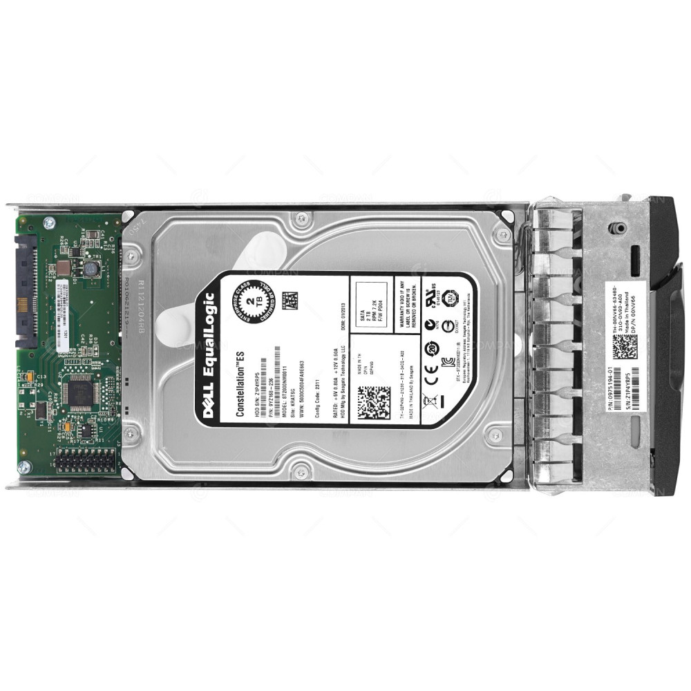 2P4N9 DELL HDD 2TB 7.2K SATA 6G 3.5" LFF FOR EQUALLOGIC PS4000 PS5000 PS6000