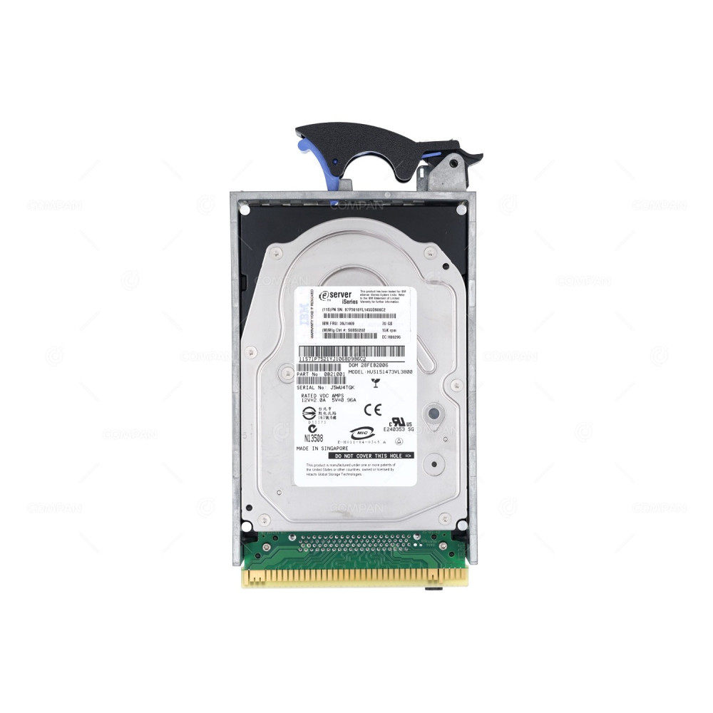 39J1469 IBM HDD 70GB 15K SCSI U320 3.5" LFF HOT-SWAP FOR IBM ESERVER