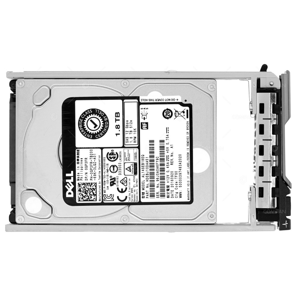 GP3FR DELL HDD 1.8TB 10K SAS 12G 2.5" SFF