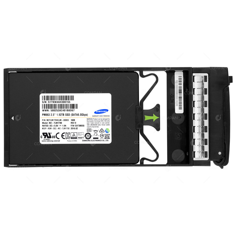 MZ-7LM1T90-NIMBLE SAMSUNG SSD 1.92TB 6G SATA 2.5" SFF PM863A FOR NIMBLE STORAGE MZ7LM1T9HCJM-00003, PM863